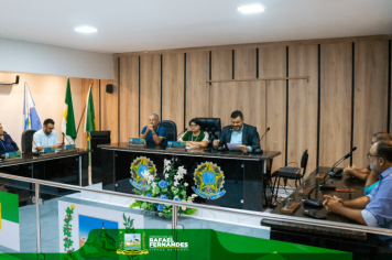 Prefeito Bruno Anastácio realiza leitura da mensagem anual na Câmara de Vereadores