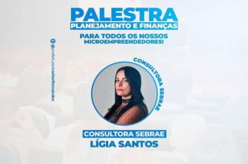 SALA DO EMPREENDEDOR REALIZARÁ PALESTRA EM PARCERIA COM O SEBRAE