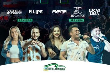 Prefeitura divulga atrações para a SECARF 2019
