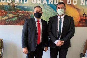 Prefeito Bruno Anastácio cumpre agenda administrativa em Brasília