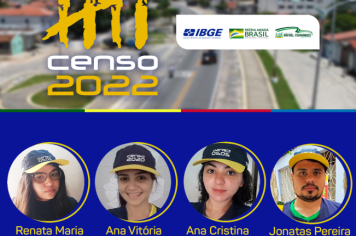 IBGE inicia coleta de dados para o Censo 2022 em Rafael Fernandes