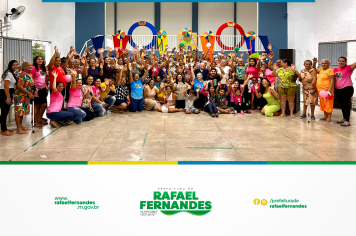 CRAS de Rafael Fernandes realiza evento de carnaval para os integrantes dos grupos de idosos, gestantes e mulheres atendidos no município