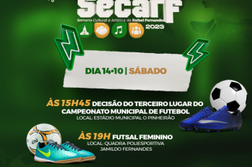 SECARF 2023: Confira a programação do dia 14/10