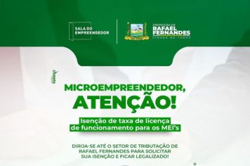 Empreendedores locais já podem solicitar o alvará permanente na sala do empreendedor