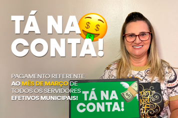 Prefeitura de Rafael Fernandes realiza pagamento dos servidores efetivos do município. 