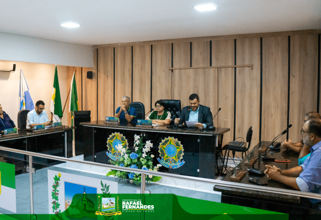 Prefeito Bruno Anastácio realiza leitura da mensagem anual na Câmara de Vereadores