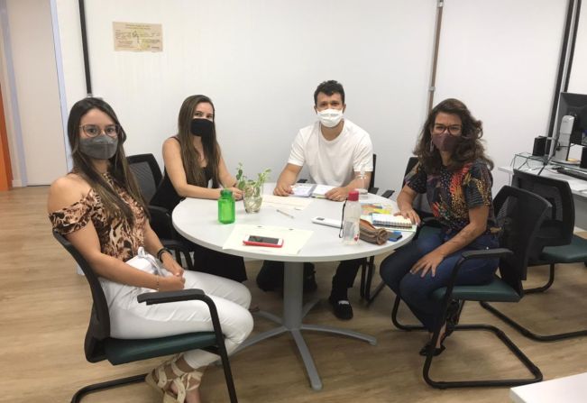 Engenheiro Ambiental Hugo Costa, participa de reunião na sede do IDEMA em Natal
