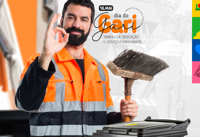 16 de maio! dia do Gari
