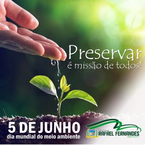 Read more about the article 05 de junho, dia mundial do Meio Ambiente