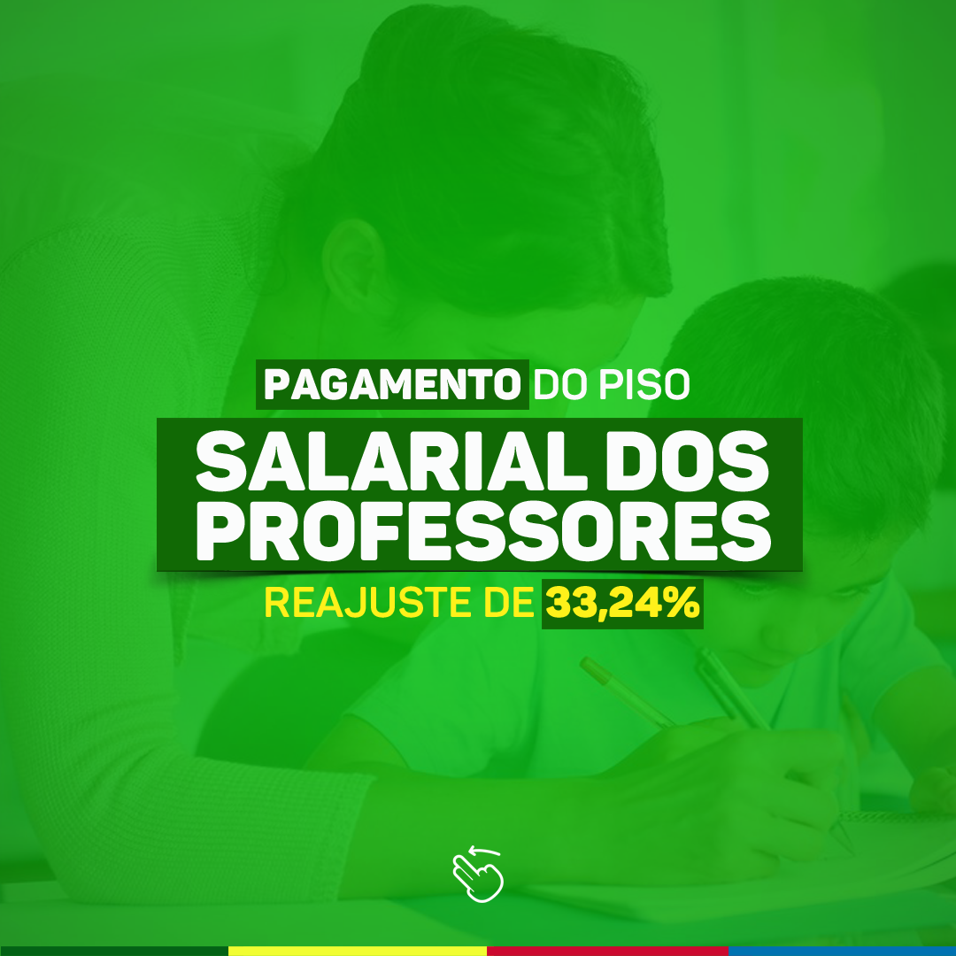 Prefeitura de Rafael Fernandes realizou o pagamento do Piso Nacional dos Professores