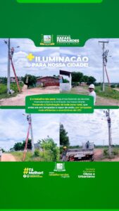Read more about the article Prefeitura realiza troca de lâmpadas em postes da zona rural do município