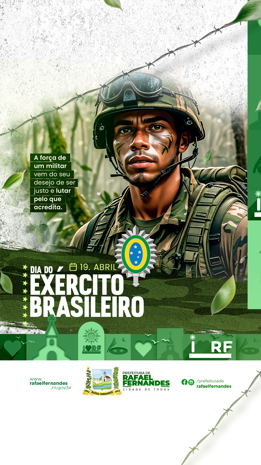 19 de abril, dia do Exército Brasileiro