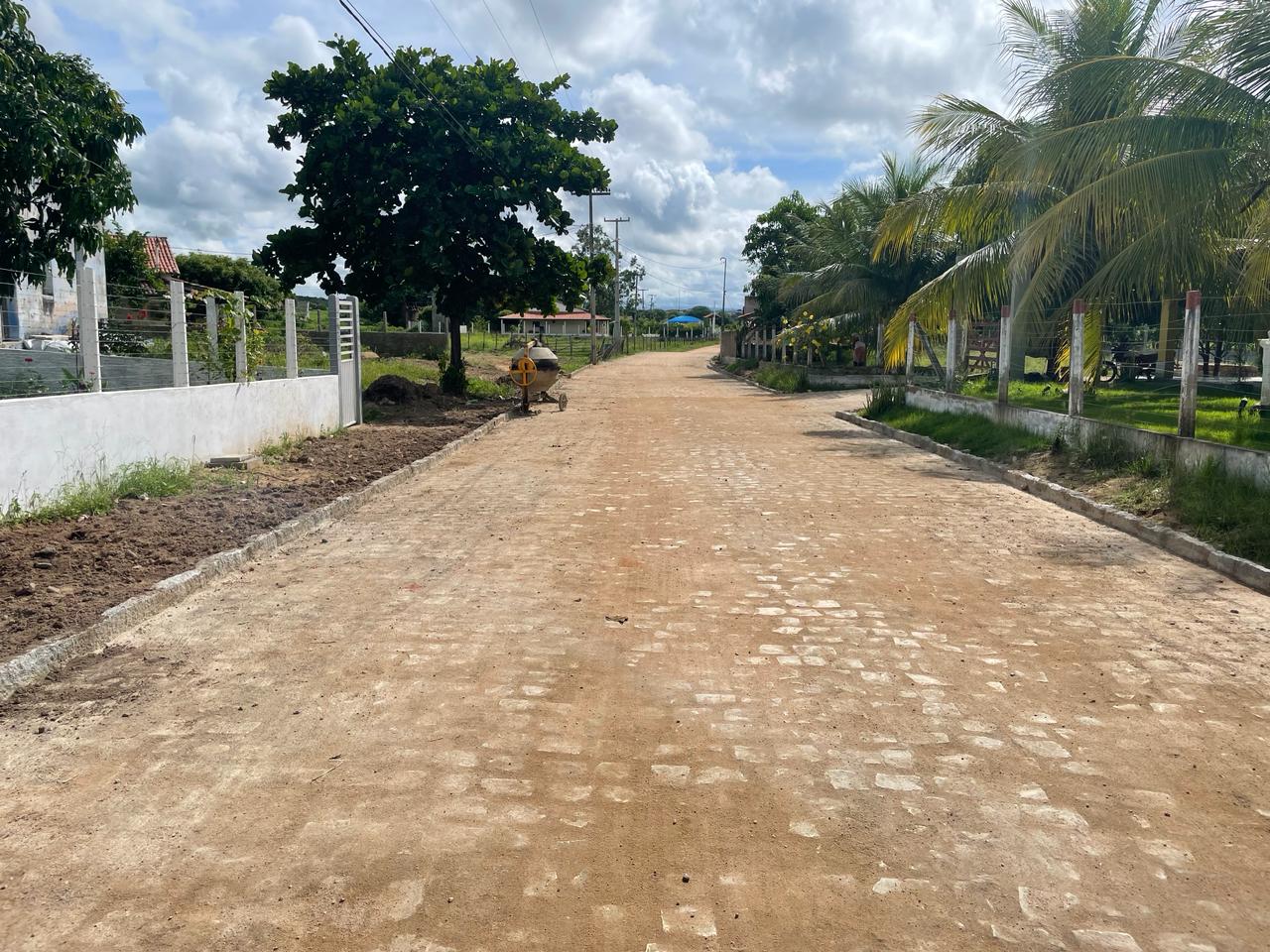 Prefeitura de Rafael Fernandes conclui pavimentação em trecho da comunidade Varzinha, na zona rural do município